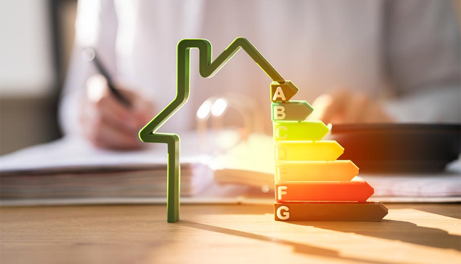 Schaubild Energieeffizienzklassen bei Immobilien
