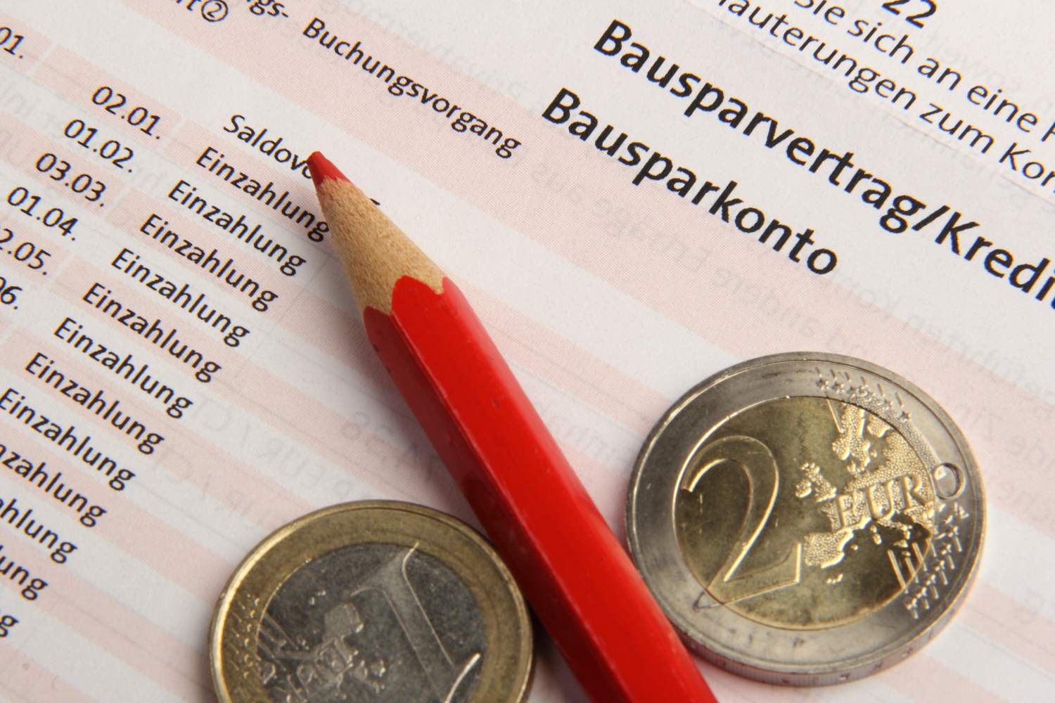 Bausparvertrag Kontoauszug